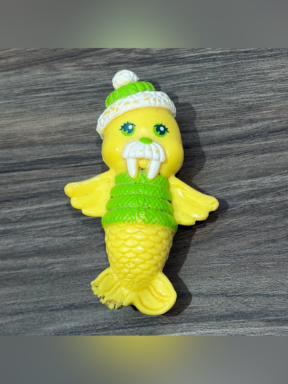 Vintage 1983 Sea Wees Whiskers Walrus Figure Kenner Hong Kong